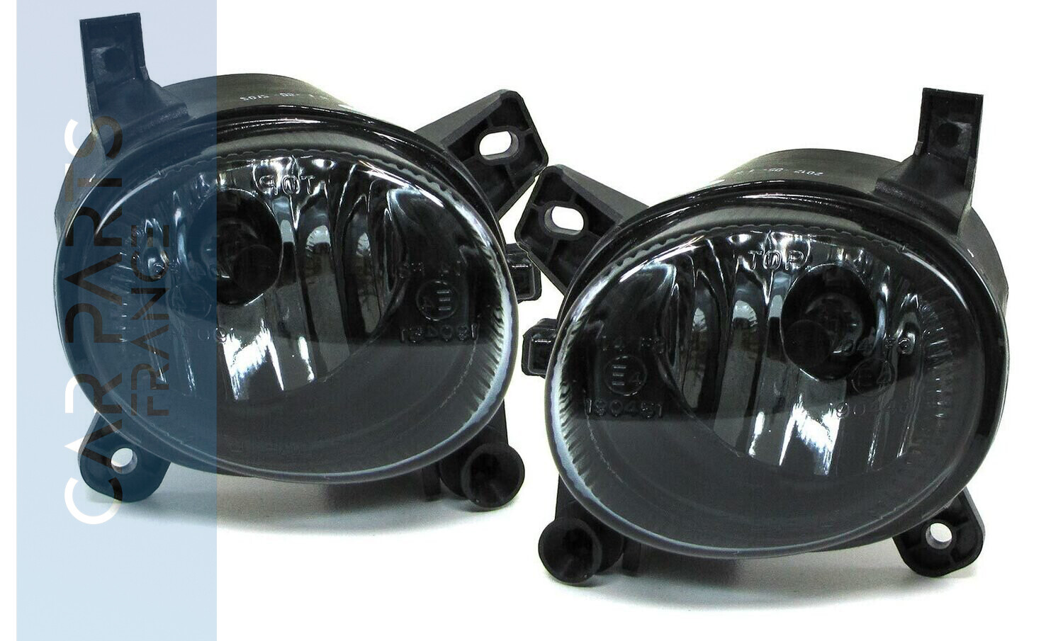 Paire de feux antibrouillards noirs fumés pour Audi A4 A5 8T 8F A6 Q3 A1 VW Passat CC