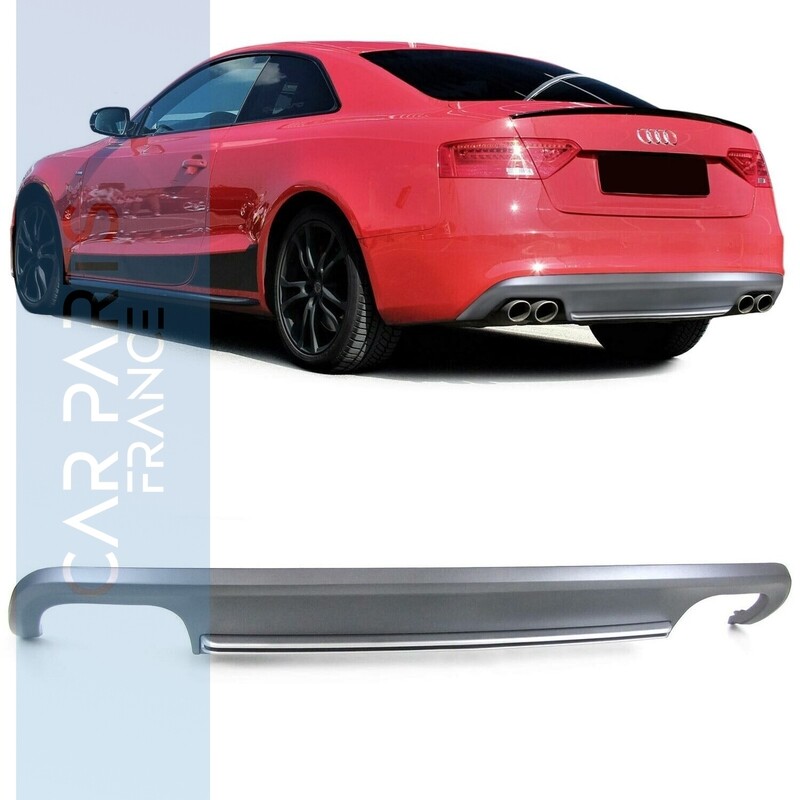 Diffuseur de pare-choc arrière pour Audi A5 8T 2011 - 2017