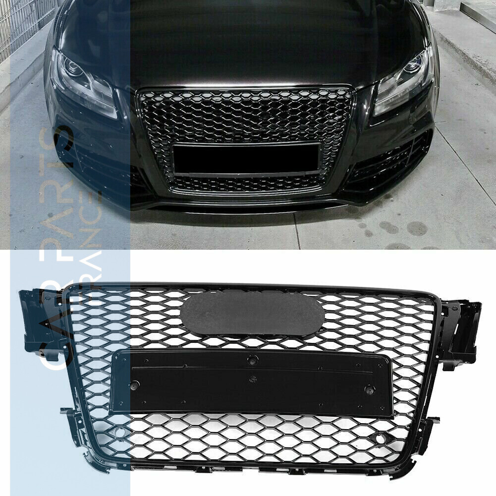 Calandre / Grille nid d'abeille pour Audi A5 look RS5 de 2007-2012