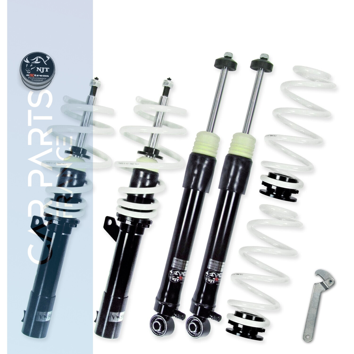 Combinés filetés / Coilovers NJT eXtrem pour Seat Altea + Altea XL