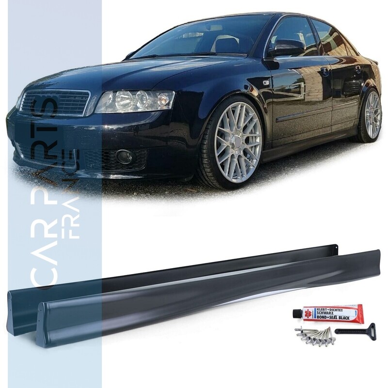 Bas de caisse / jupes latérales pour Audi A4 8E B6 2000 - 2004 Bas de caisse / jupes latérales pour Audi A4 8E B6 2000 - 2004