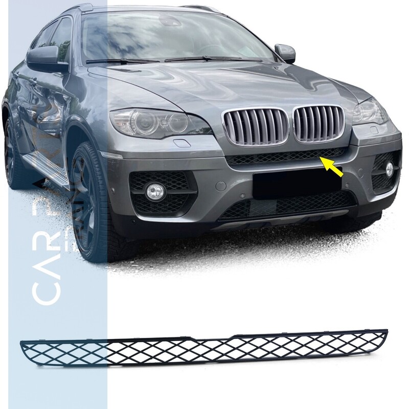 Grille supérieur de pare-chocs sport pour BMW X6 E71 2006-2014
