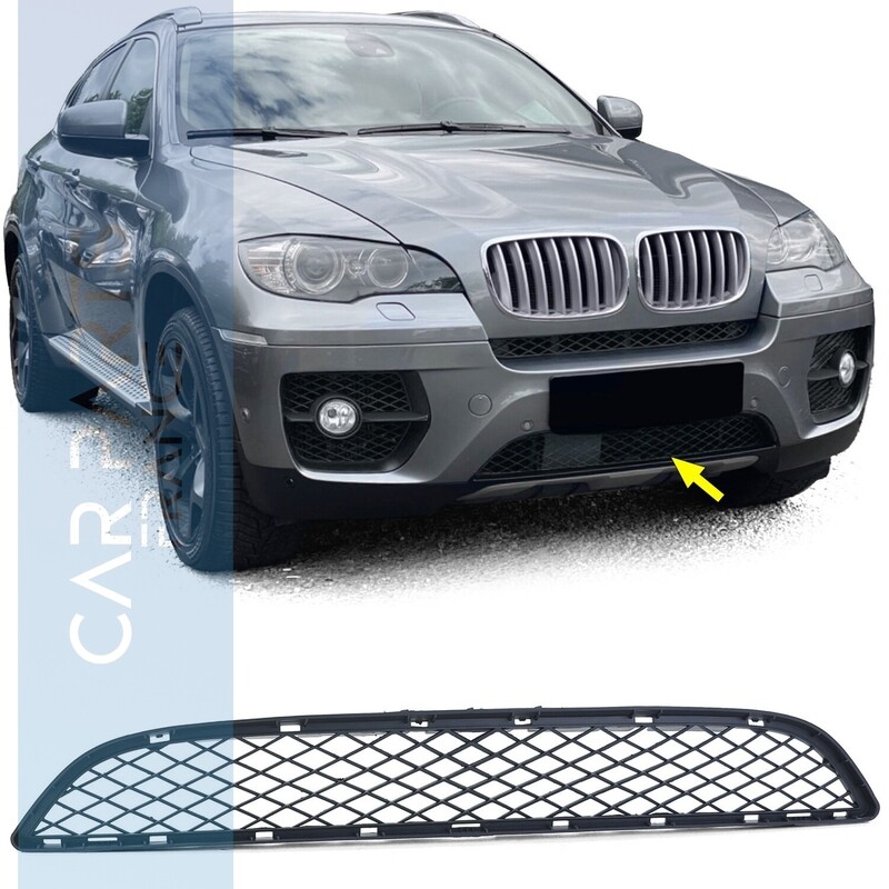 Grille bas de pare-chocs sport pour BMW X6 E71 2006-2014