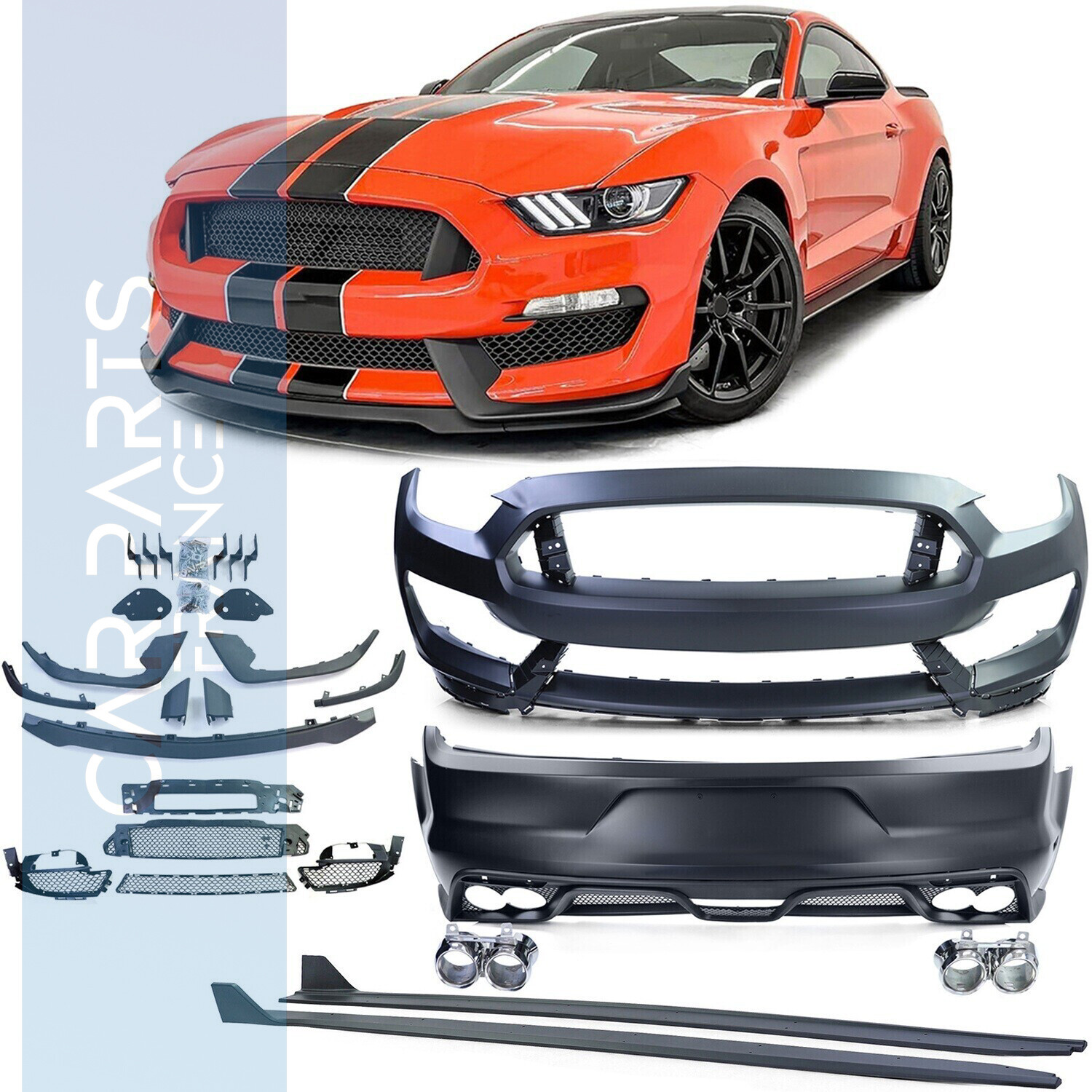 Kit carrosserie / Bodykit GT350 Look pour Ford Mustang 14-17