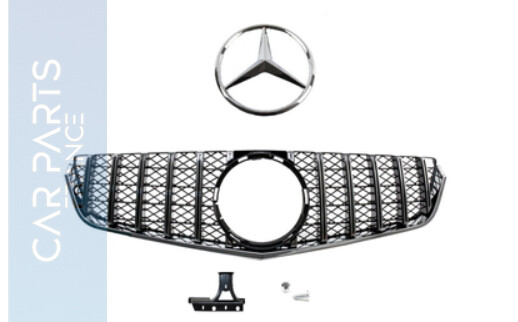 Calandre / Grille + étoile Look AMG pour Mercedes Classe E W207