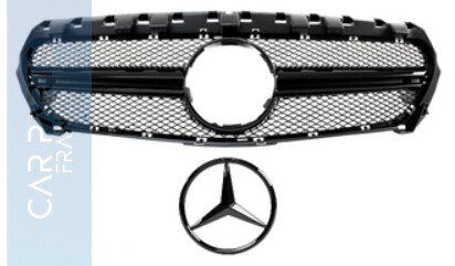 Calandre / Grille + étoile Look AMG pour Mercedes CLA W117