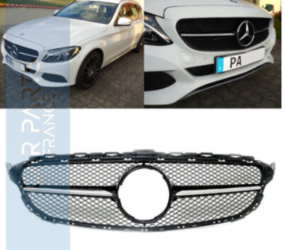 Calandre / Grille Look AMG pour Mercedes Classe C W205 S205