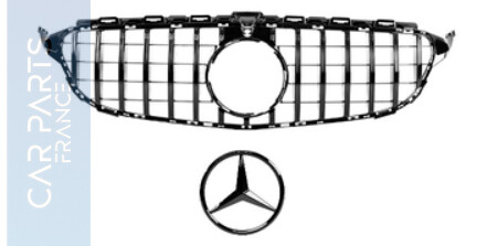 Calandre / Grille + étoile Look AMG pour Mercedes Classe C W205 S205
