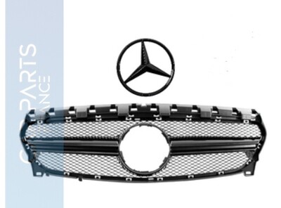 Calandre / Grille + étoile Look AMG pour Mercedes CLA W117 C117 X117