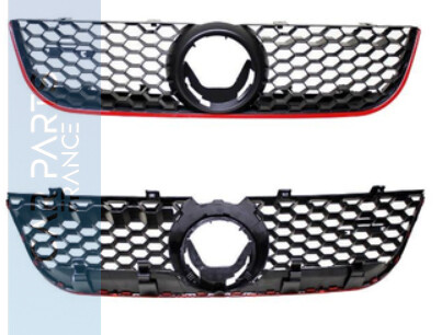 Calandre / Grille en nid d'abeille Look GTI/GT pour Volkswagen Polo 9N3