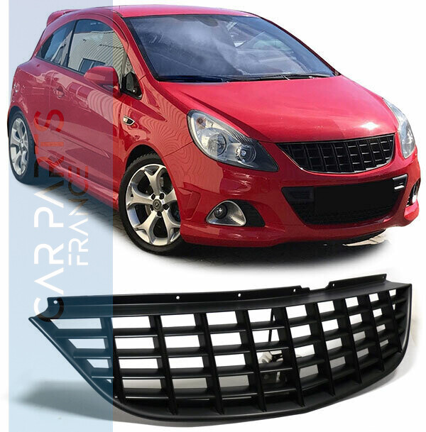 Calandre / Grille​ Sport Look Noir Brillant pour Opel Corsa D 2006 - 2010