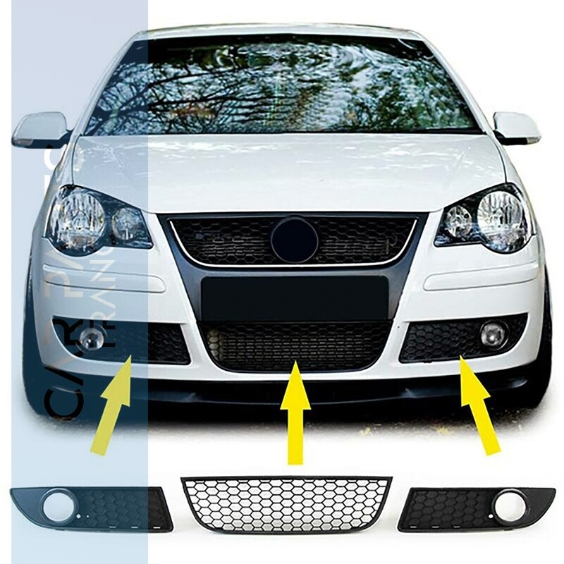 Calandre / Grille Sport Look pour Volkswagen Polo 9N3 2005 - 2009