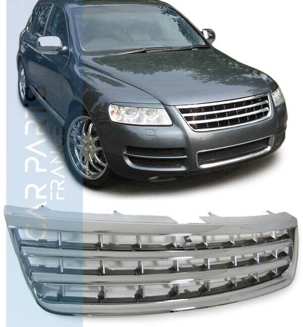 Calandre / Grille Chromé pour Volkswagen Touareg 7L 2002 - 2006
