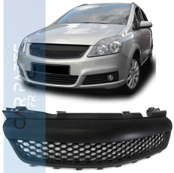 Calandre / Grille​ Sport Look Noir Mat pour Opel Zafira B 2005 - 2008