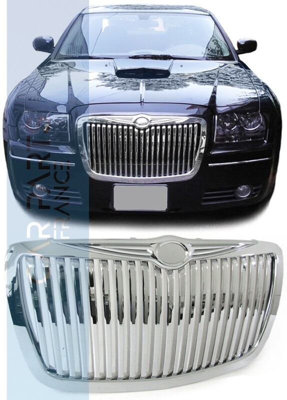 Calandre / Grille​ sport look chromé pour Chrysler 300C 2004 - 2011