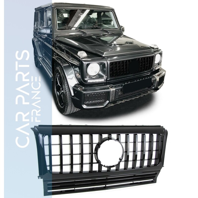 Calandre / Grille Sport Look Noir Brillant pour Mercedes classe G W463 1990 - 2018 Calandre / Grille Sport Look Noir Brillant pour Mercedes classe G W463 1990 - 2018