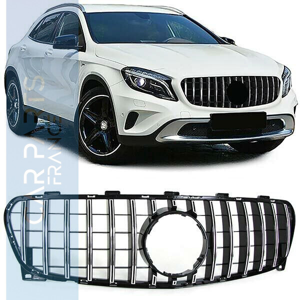 Calandre / Grille​ Sport Look Noir Chromé pour Mercedes GLA X156 de 17