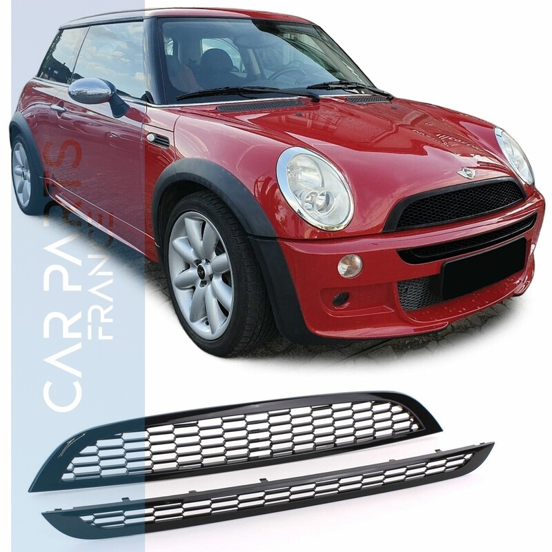 Calandre / Grille​ Sport Look Noir Brillant pour Mini R50 R53 One Cooper 2001 - 2006