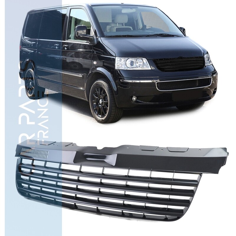 Calandre / Grille Noire pour Volkswagen T5 2003 - 2009