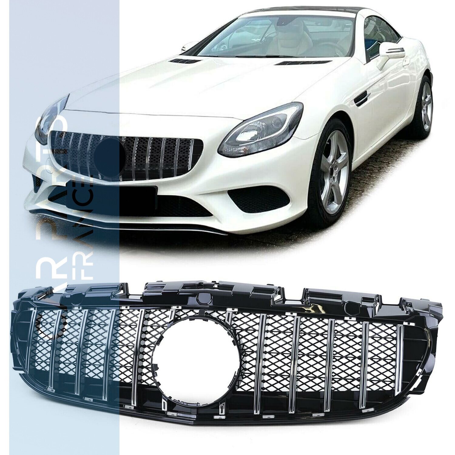Calandre / Grille Look AMG pour Mercedes SLC R172 à partir de 2016