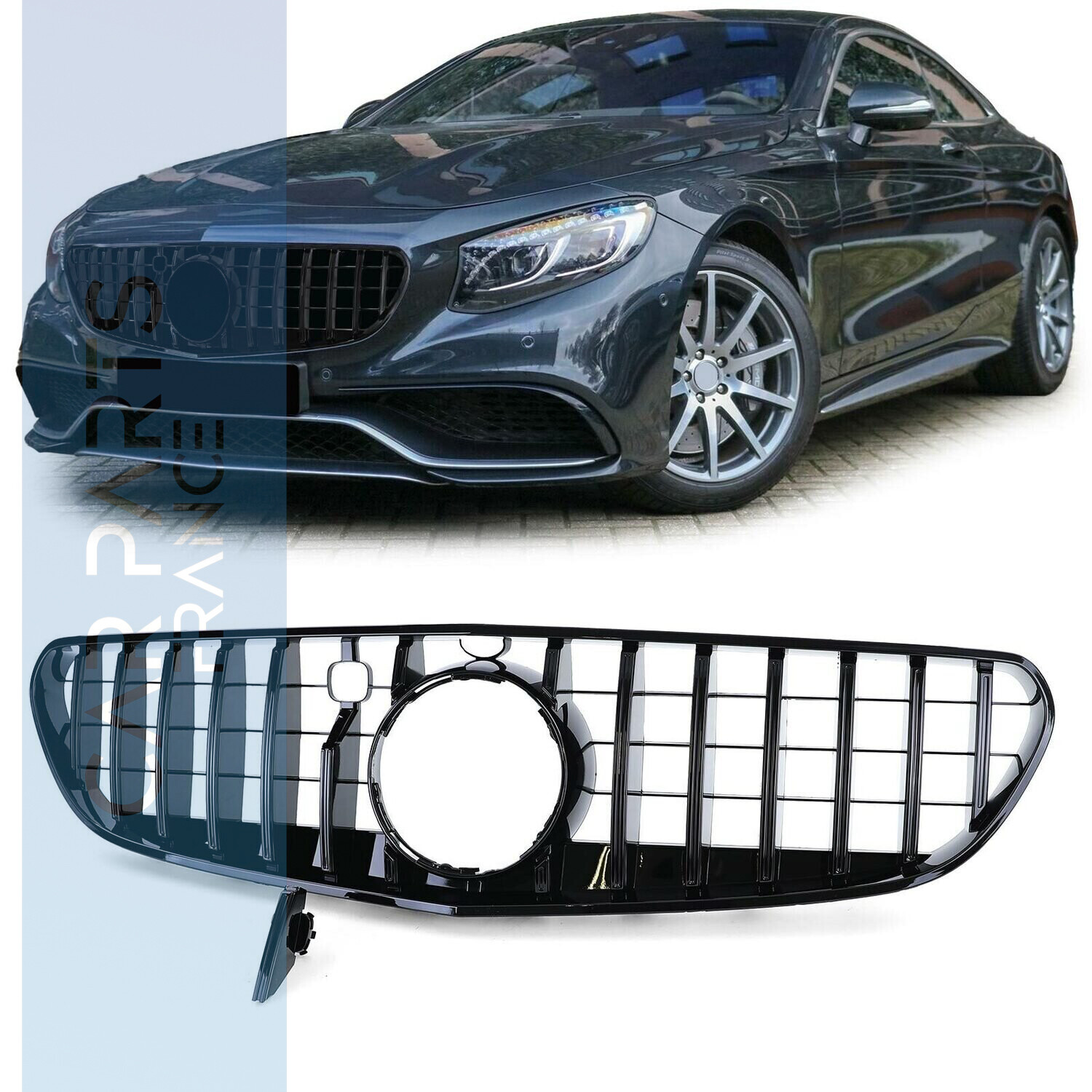 Calandre / Grille Look AMG pour Mercedes Classe S C217 A217 2014 - 2018