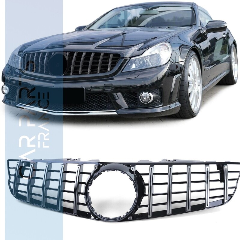 Calandre / Grille Look AMG pour Mercedes SL R230 2008 - 2012