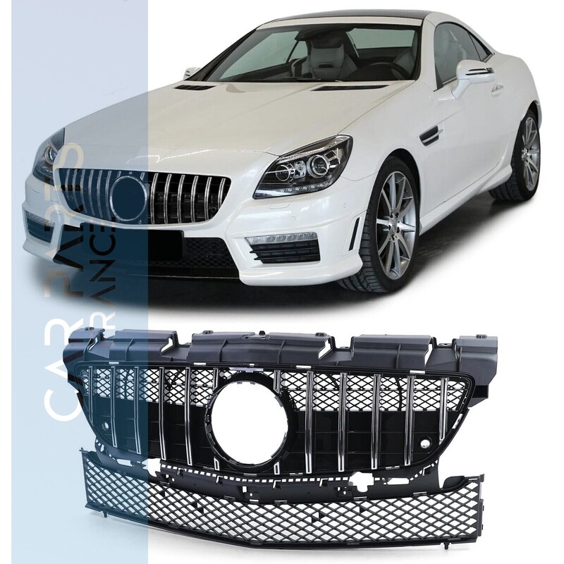 Calandre / Grille Look AMG pour Mercedes SLK R172 2011 - 2015