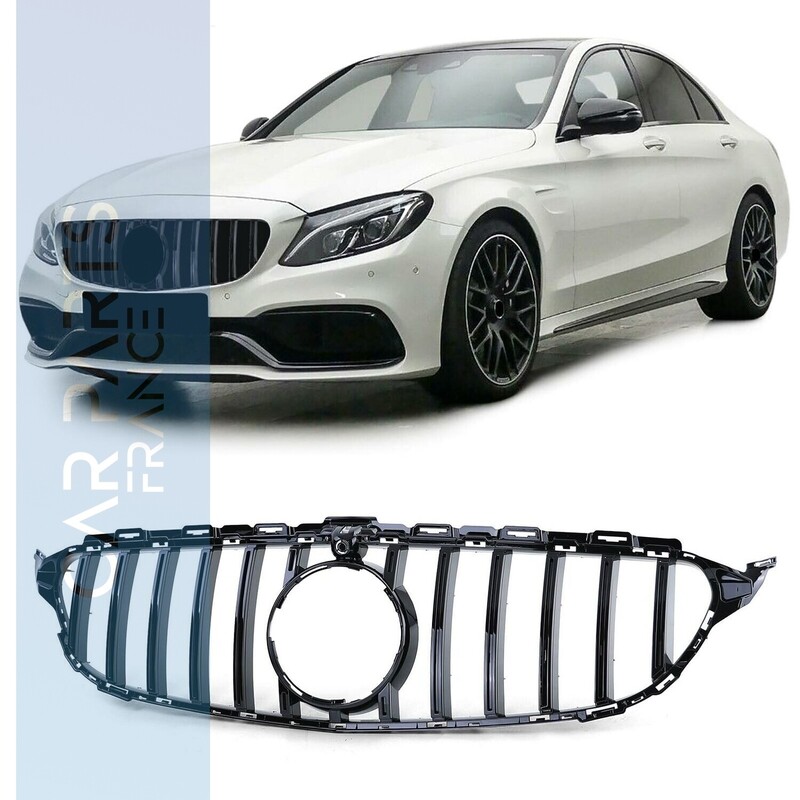 Calandre / Grille + étoile Look AMG pour Mercedes Classe C W205 à partir de 2014