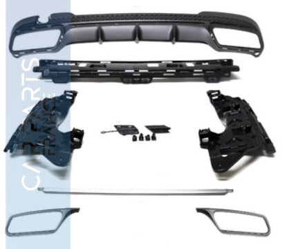 Diffuseur de pare-chocs arriére Look AMG pour Mercedes Classe E W212