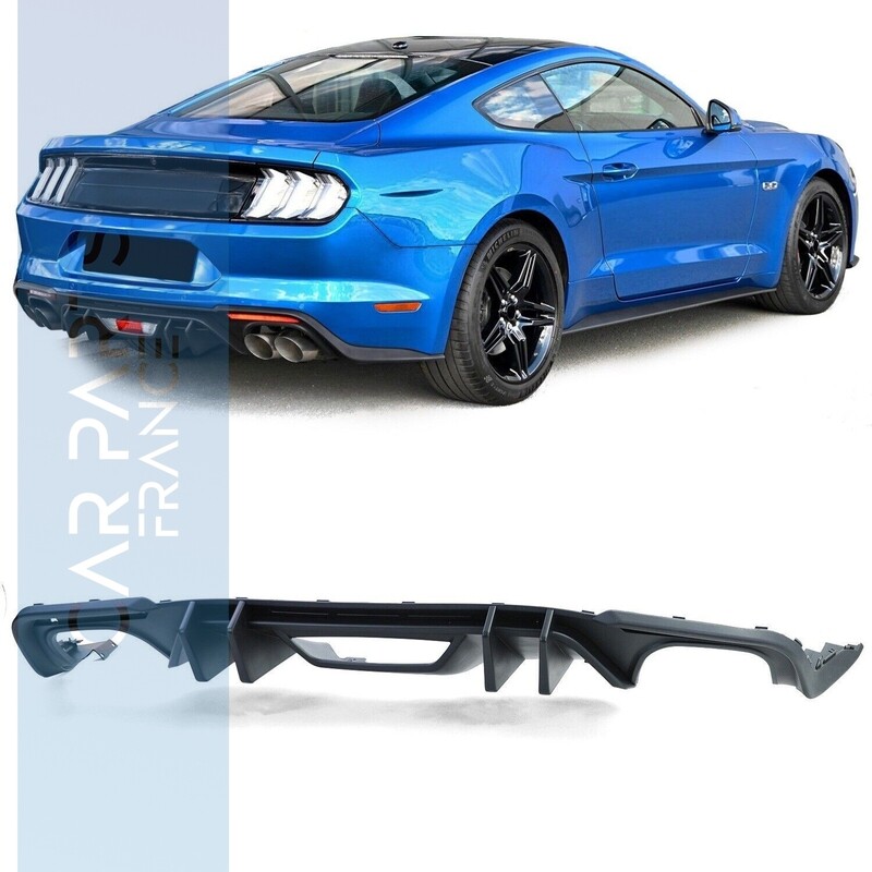 Diffuseur arrière Performance pour Ford Mustang Coupé Cabrio Facelift 2.3 3.7 2017 - 2022