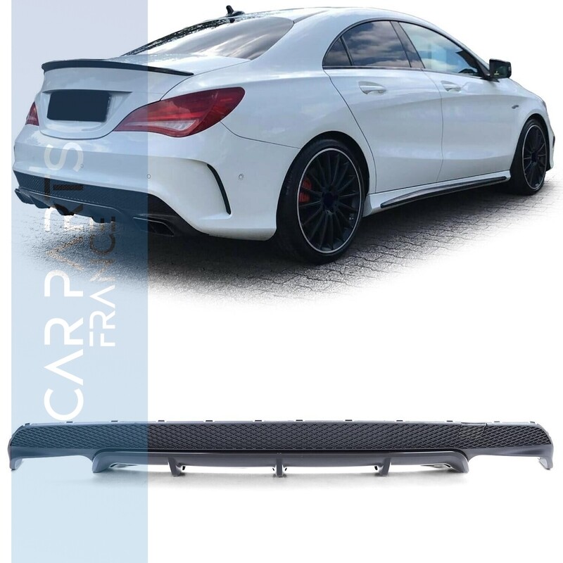Diffuseur de pare- choc arrière Look AMG pour Mercedes CLA C117 2013 - 2016
