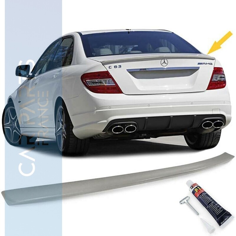 Becquet arrière C63 Sport Look pour Mercedes Classe C W204 berline