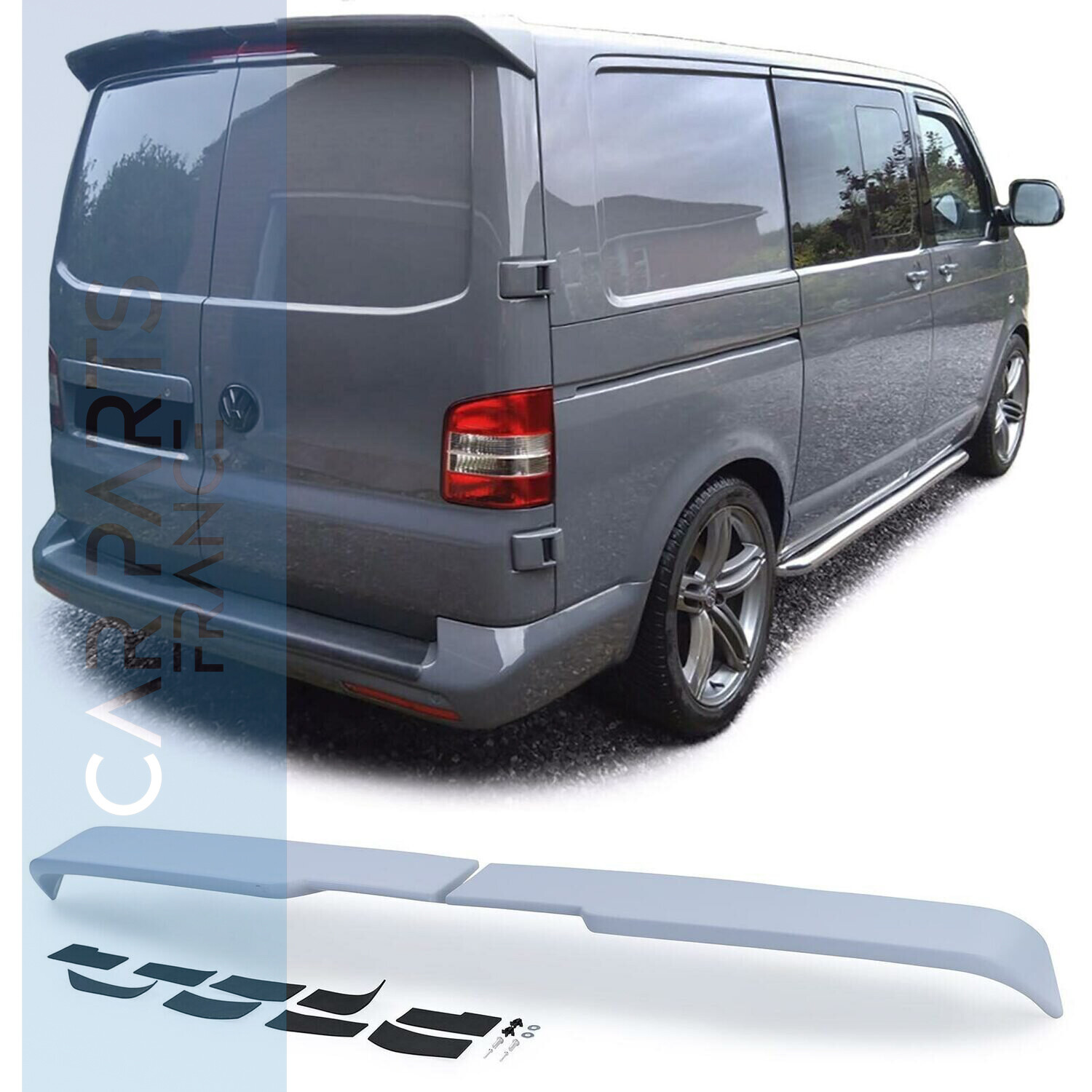 Becquet / Aileron / Lame de coffre pour Volkswagen Bus Transporter T6