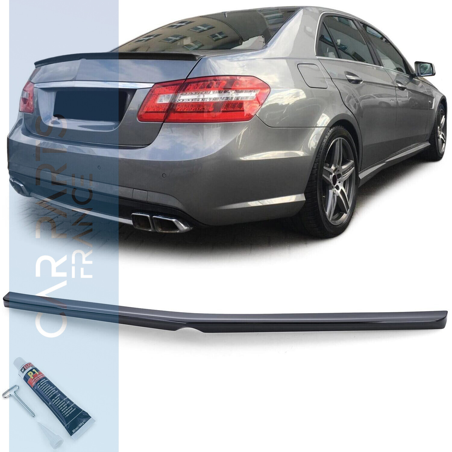 Becquet / Aileron / Lame de coffre Sport Look pour Mercedes Classe E W212 2009 - 2016