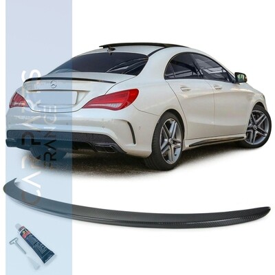 Becquet arrière en carbone Sport Look pour Mercedes CLA C117 de 2013