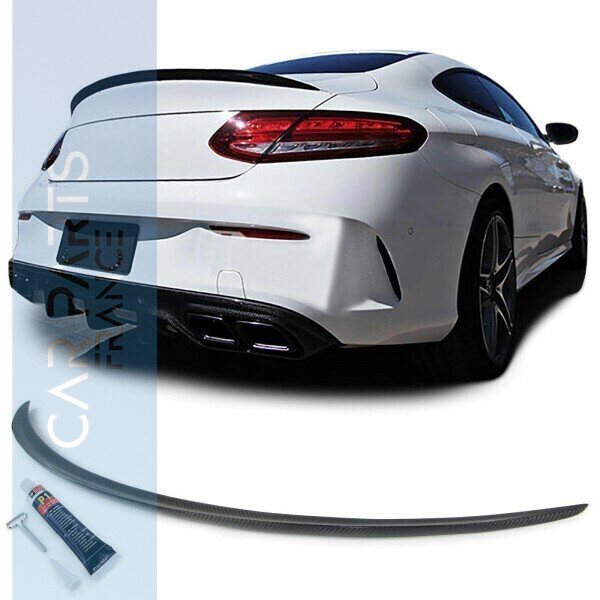 Becquet arrière en carbone Sport Look pour Mercedes Classe C Coupé C205 à partir de 2015