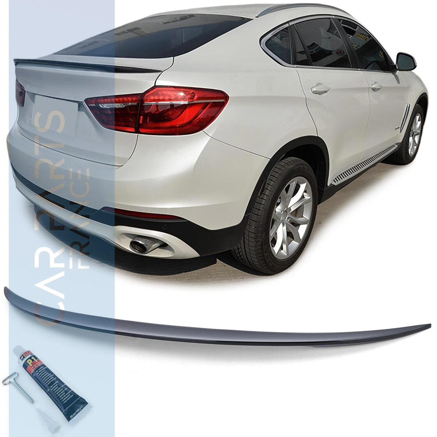Becquet / Aileron / Lame de coffre Sport Look pour BMW X6 F16 à partir de 2014