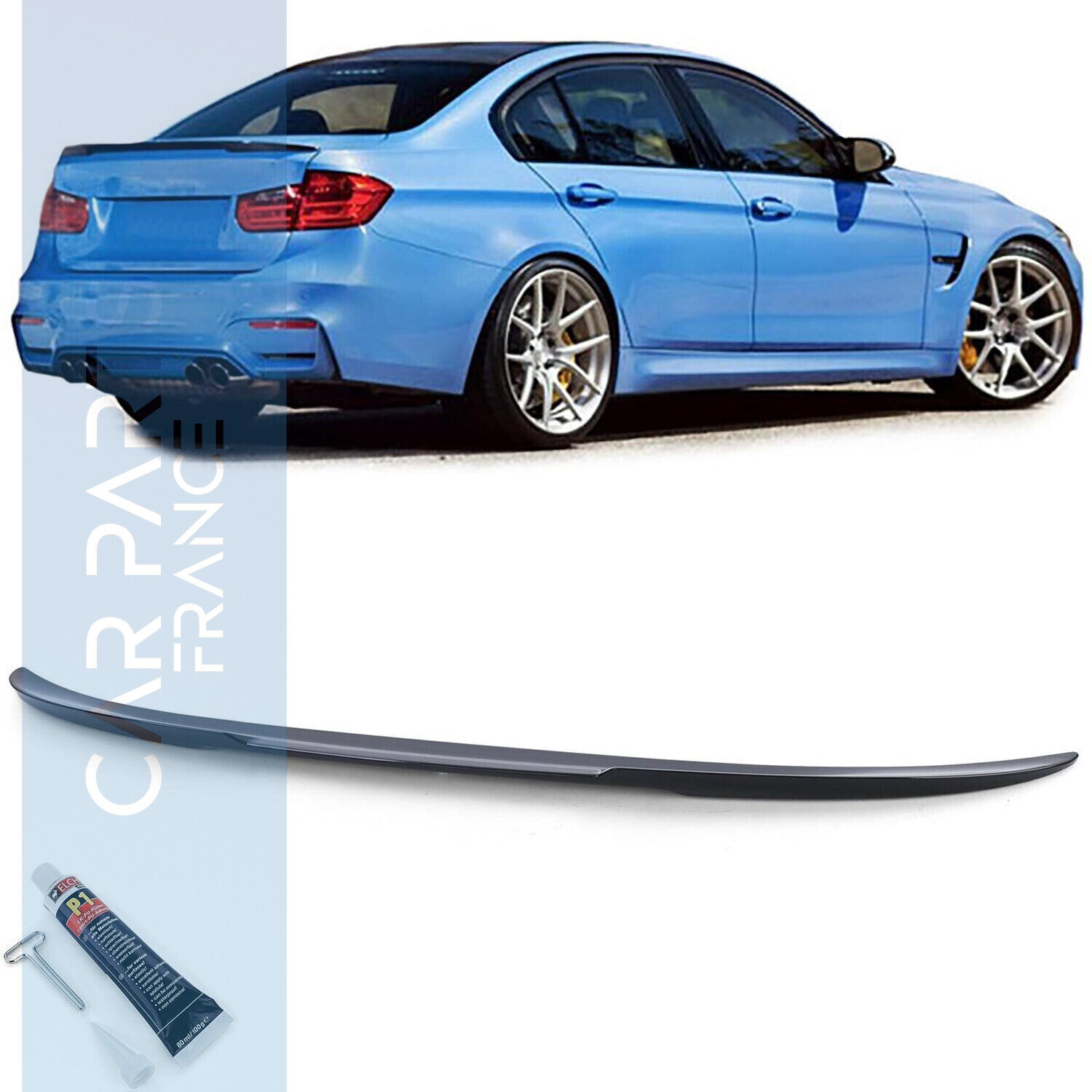 Becquet / Aileron / Lame de coffre Sport Look Pack M pour BMW M3 F80 à partir de 2014