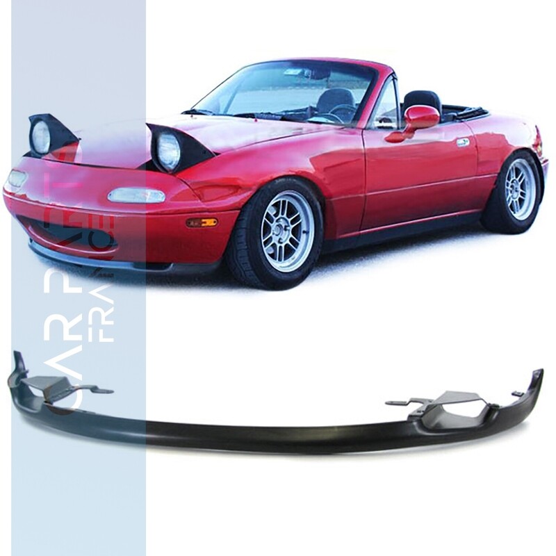 Lèvre / spoiler / Splitter / lame de pare- choc avant pour  Mazda MX5 NA 1989 - 1998