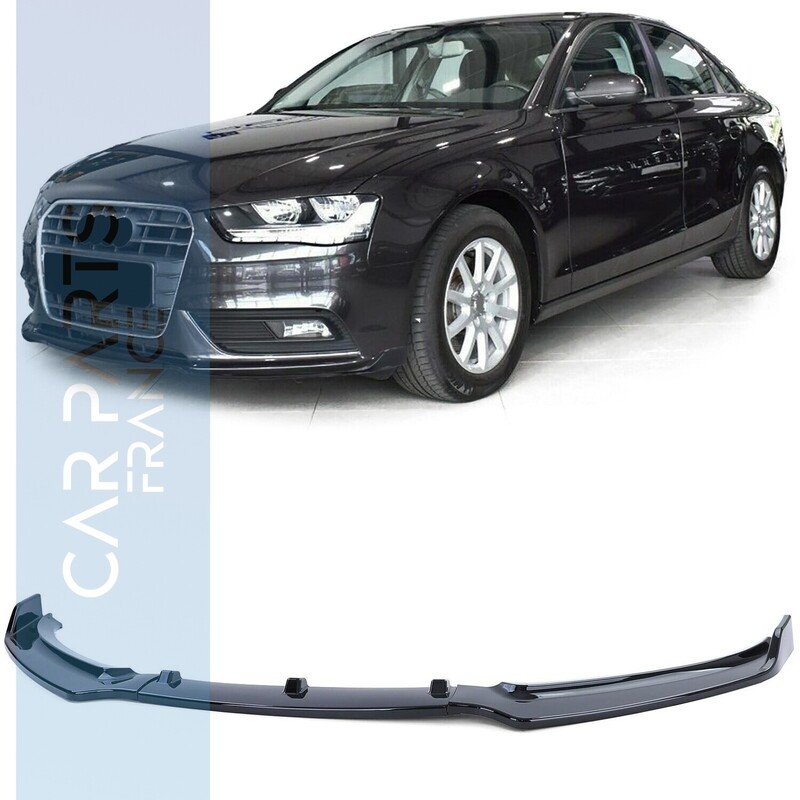 Spoiler / Lame / Diffuseur de Pare-choc avant pour Audi A4 B8 2011 - 2015 Spoiler / Lame / Diffuseur de Pare-choc avant pour Audi A4 B8 2011 - 2015