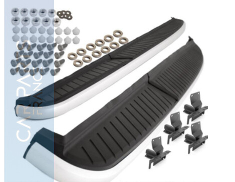 Marchepieds en acier inoxydable Sport look pour Range Rover Sport