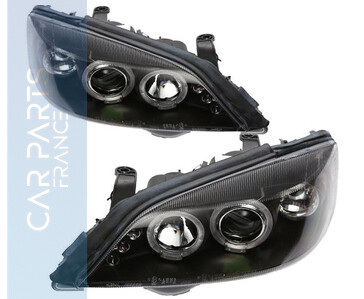 Paire de phares Angel Eyes pour Opel Astra G 1997 - 2004