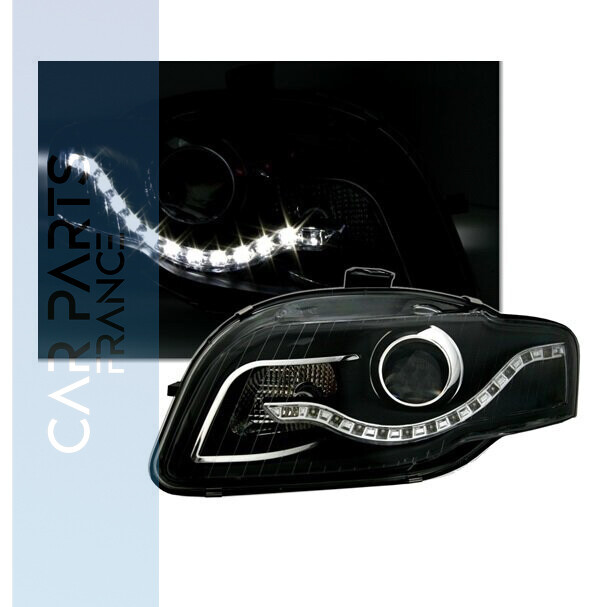 Paire de phares avant à LED pour Audi A4 B7 2004 - 2007