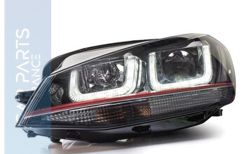 Paire de phares pour Volkswagen Golf 7 2012 - 2017