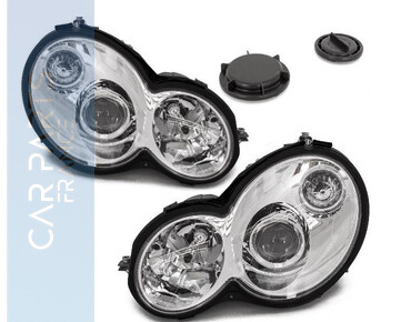 Paire de phares look AMG pour Mercedes C203 2001 - 2004