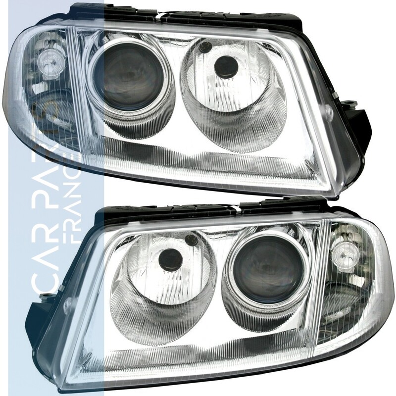 Paire de phares avant pour Volkswagen Passat 3BG 2000 - 2005
