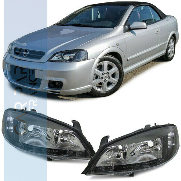 Paire de phares avant pour Opel Astra G 1997 - 2004