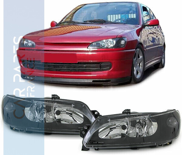 Paire de phares avant pour Peugeot 306 de 1997 Paire de phares avant pour Peugeot 306 de 1997