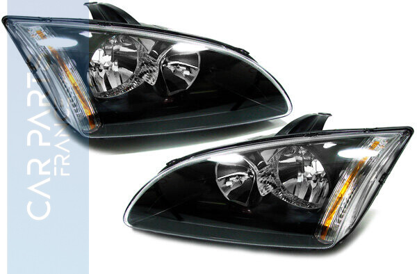 Paire de phares avant pour Ford Focus II 2004 - 2008