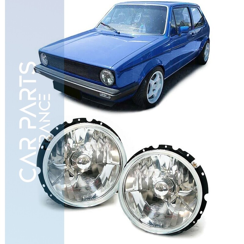 Paire de phares avant pour Volkswagen Golf 1